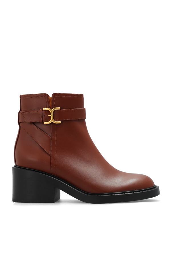 ‘Marcie’ heeled ankle boots od Chloé