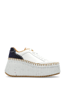 Chloé WHITE Wedge sneakers Nama