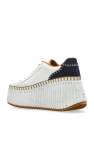 Chloé WHITE Wedge sneakers Nama
