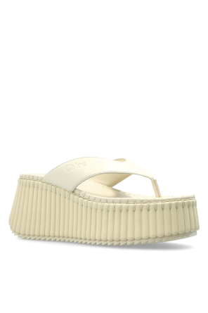 Chloé "NAMA" wedge sandals