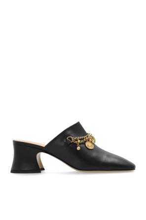 Heeled mules 