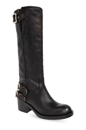 Chloé Skórzane kozaki ‘Dakota’