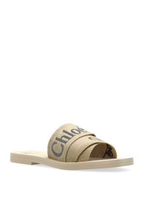 Chloé Slides with logo