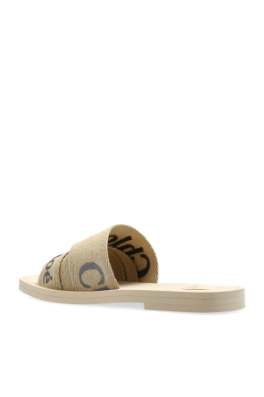 Chloé Slides with logo