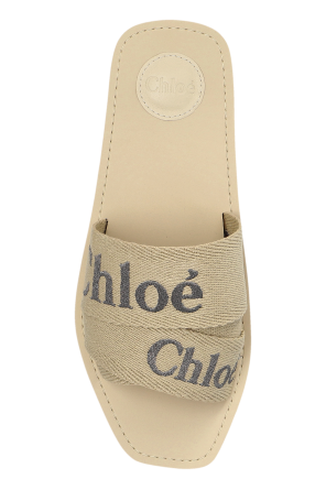 Chloé Slides with logo