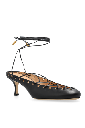 Chloé Buty na obcasie `Ghillies`