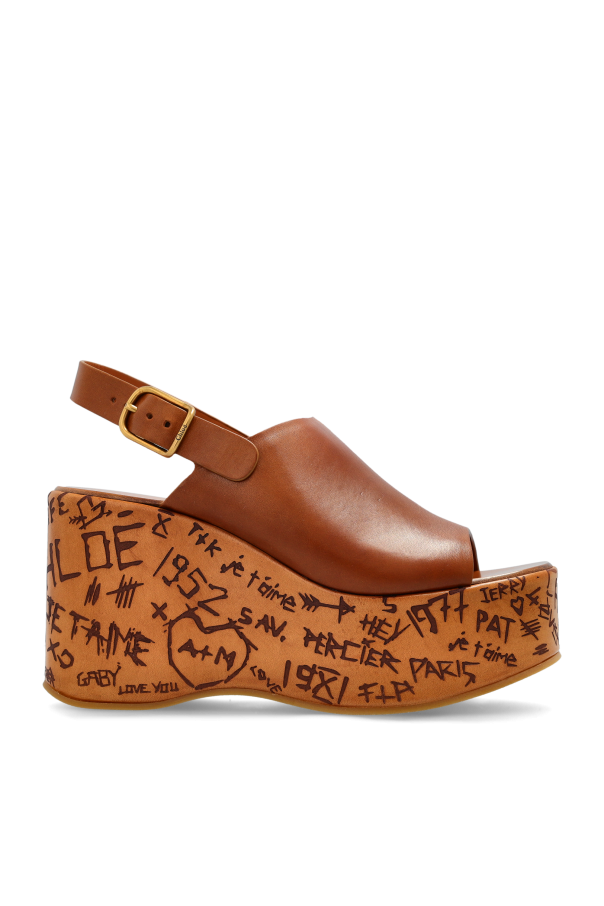 Chloé Wedge sandals Maxime