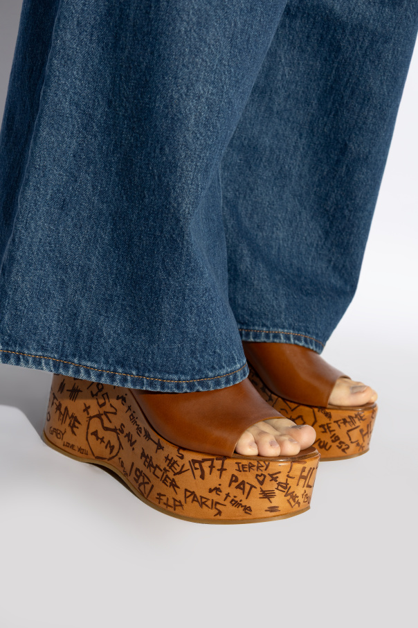 Chloé Wedge sandals Maxime