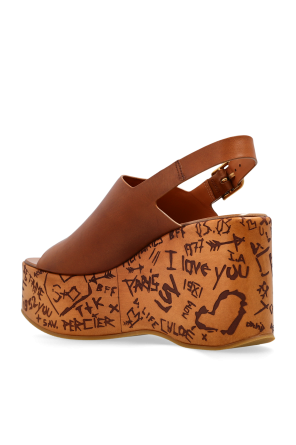 Chloé Wedge sandals Maxime