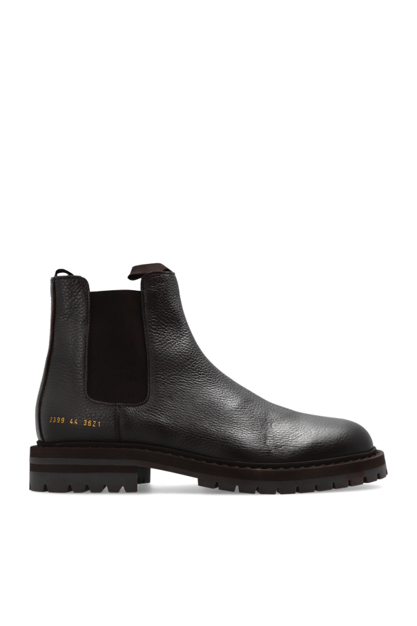 Leather ankle boots od Common Projects
