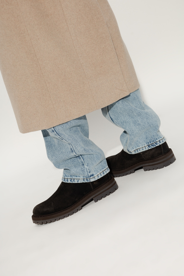 Common Projects Suede ankle boots