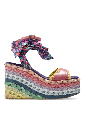 Wedge Sandals "Chelsea Scarf"