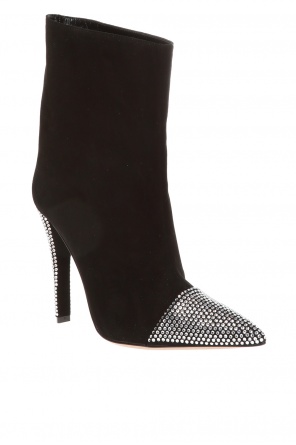 Alexandre Vauthier 'Christie' suede ankle boots