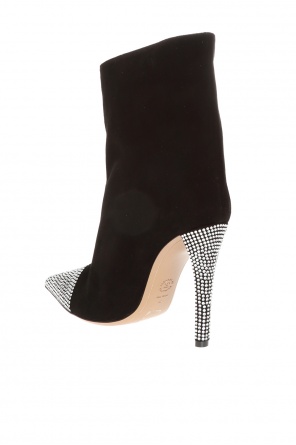 Alexandre Vauthier 'Christie' suede ankle boots