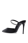 Dolce & Gabbana BLACK ‘Cardinale’ heeled mules