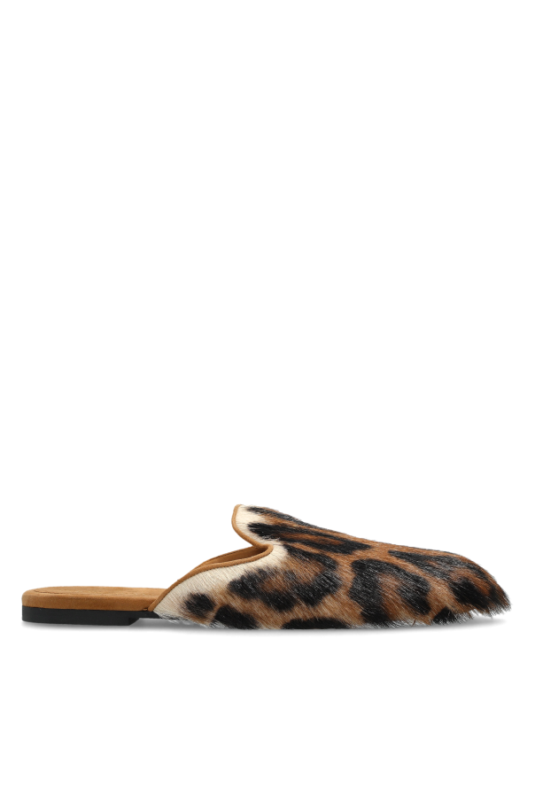 Furry slippers od Dolce & Gabbana
