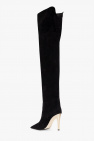 Jimmy Choo BLACK ‘Cierra’ suede heeled boots