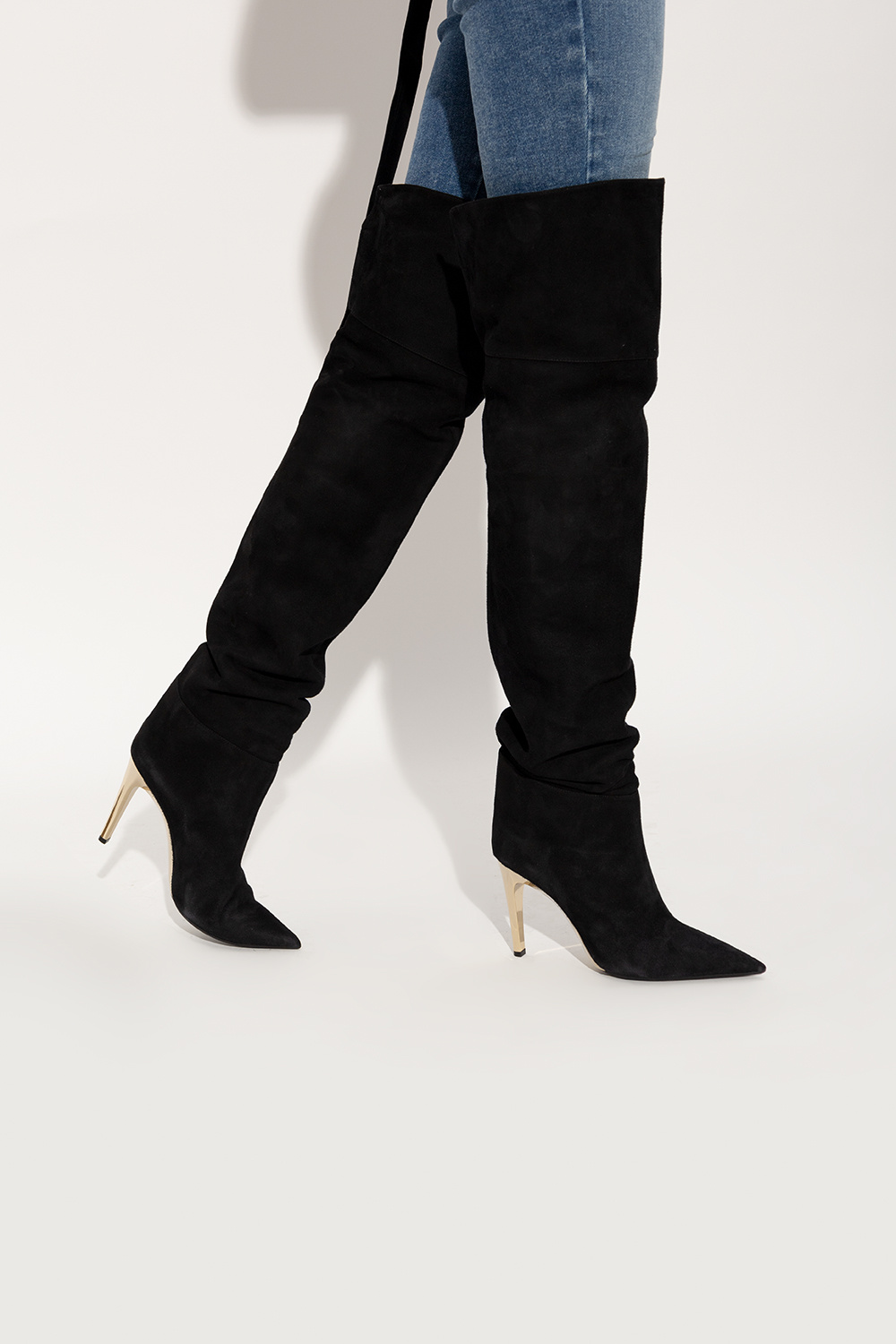 Jimmy Choo ‘Cierra’ suede heeled boots