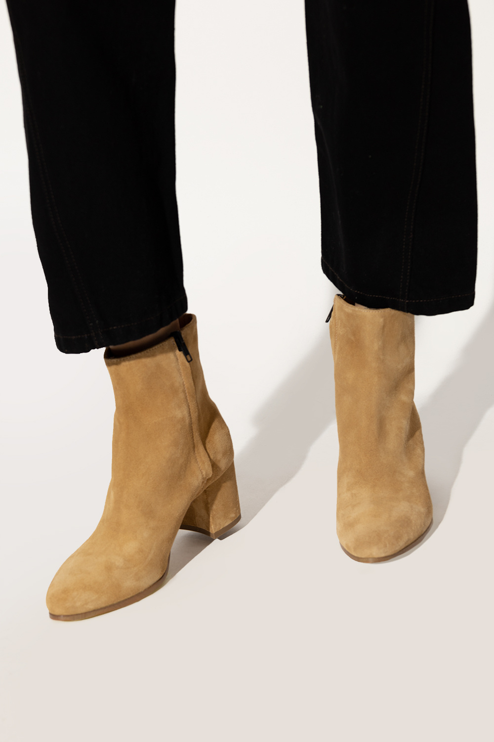 Common Projects ‘City’ heeled ankle boots