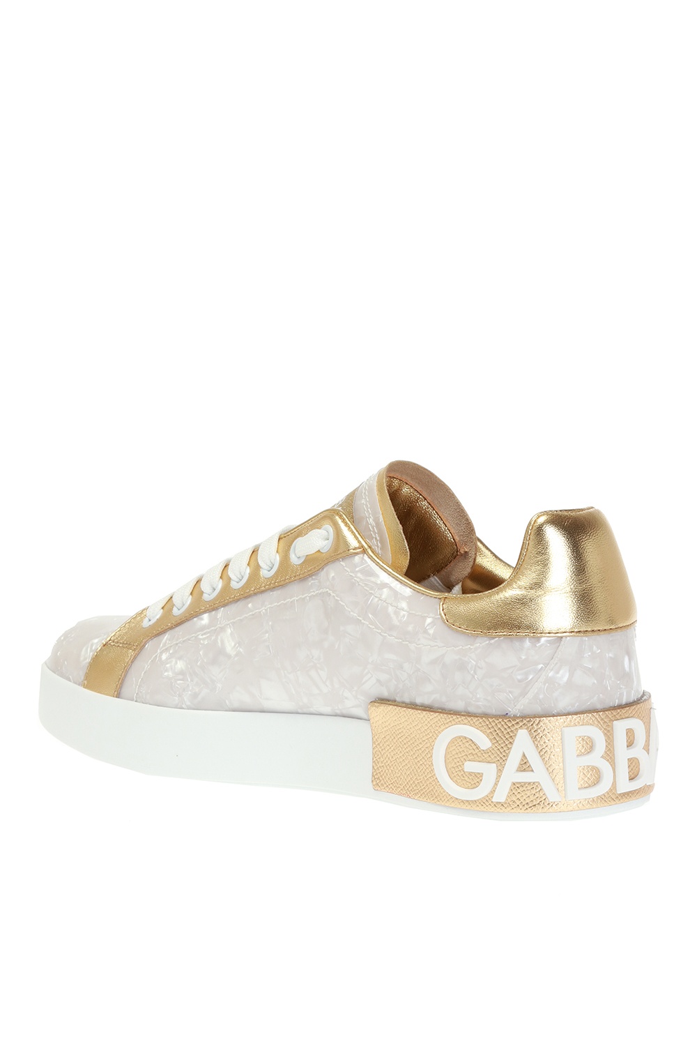 dolce and gabbana mother of pearl sneakers