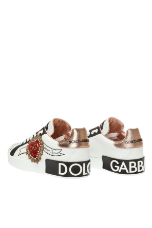 Dolce & Gabbana Dolce & Gabbana Eyewear polished-effect square-frame glasses