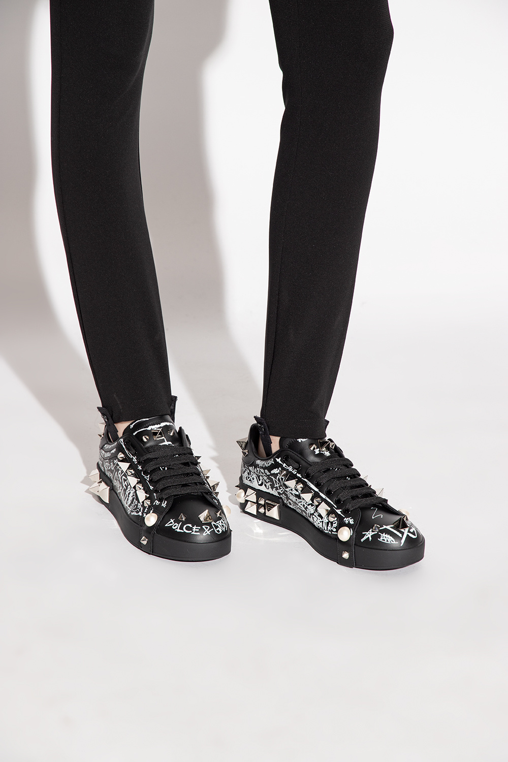 kanal forholdsord Algebra Dolce & Gabbana 'Portofino' sneakers | Women's Shoes | Vitkac