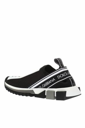Dolce & Gabbana Kids mixed-print sneakers ‘Sorrento’ slip-on sneakers