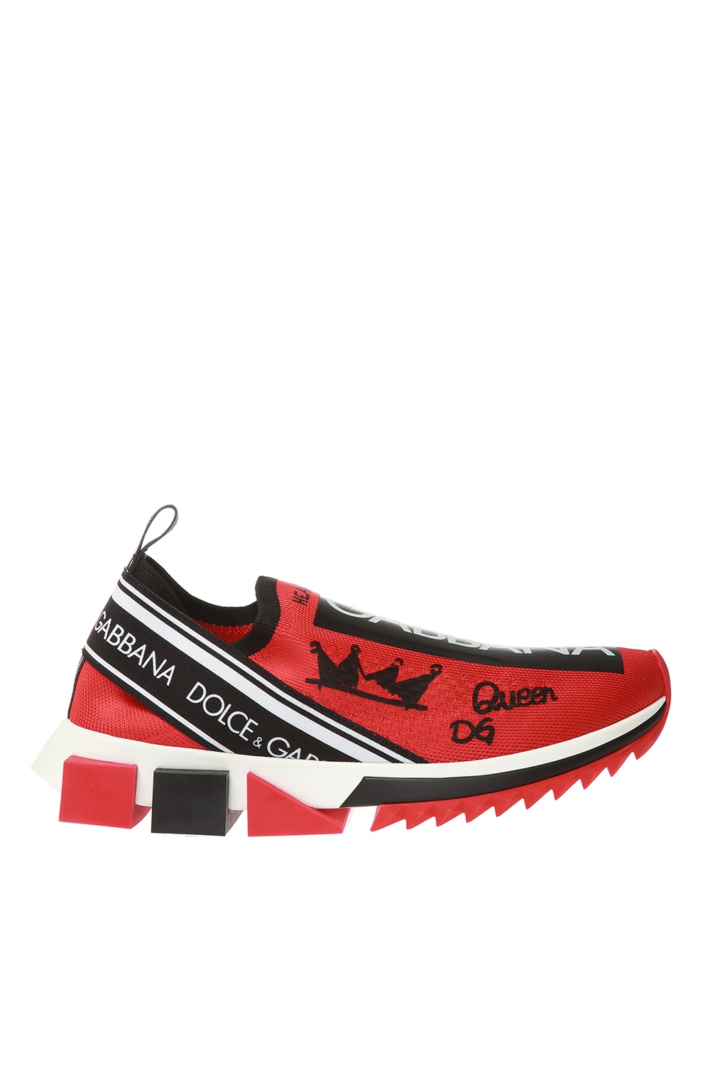 Red 'Sorrento' slip-on sneakers Dolce & Gabbana - Vitkac GB