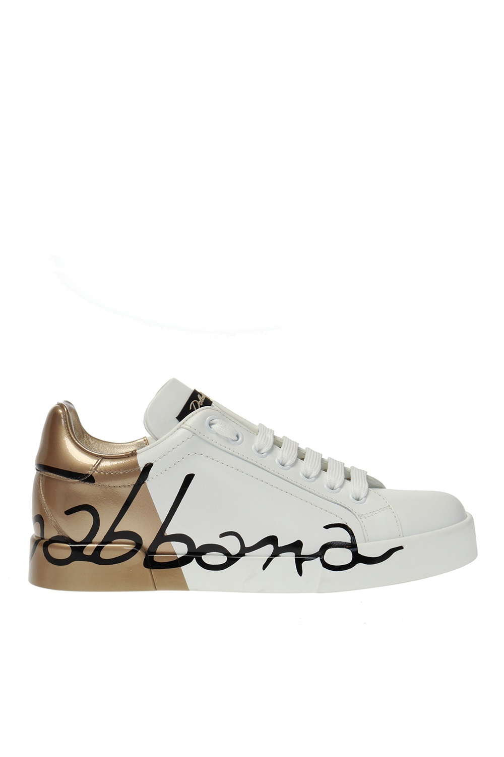 indsats Udelade Kvæle IetpShops | Dolce & Gabbana Sneakers with logo | Women's Shoes | Dolce &  Gabbana Floral-Print Jeweled Sling Back Pumps