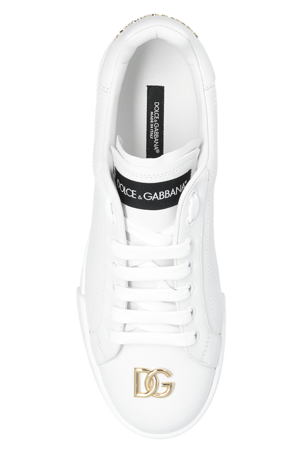 Scarpe 24-38 Dolce & Gabbana Bambina Scarpe Sneakers Sneakers con glitter - Sneaker portofino custom 2.0 in paillettes female 29 
