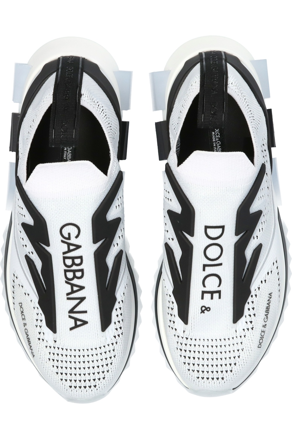 dolce tartan & Gabbana logo-patch cotton martini-fit shirt ‘Sorrento’ sneakers