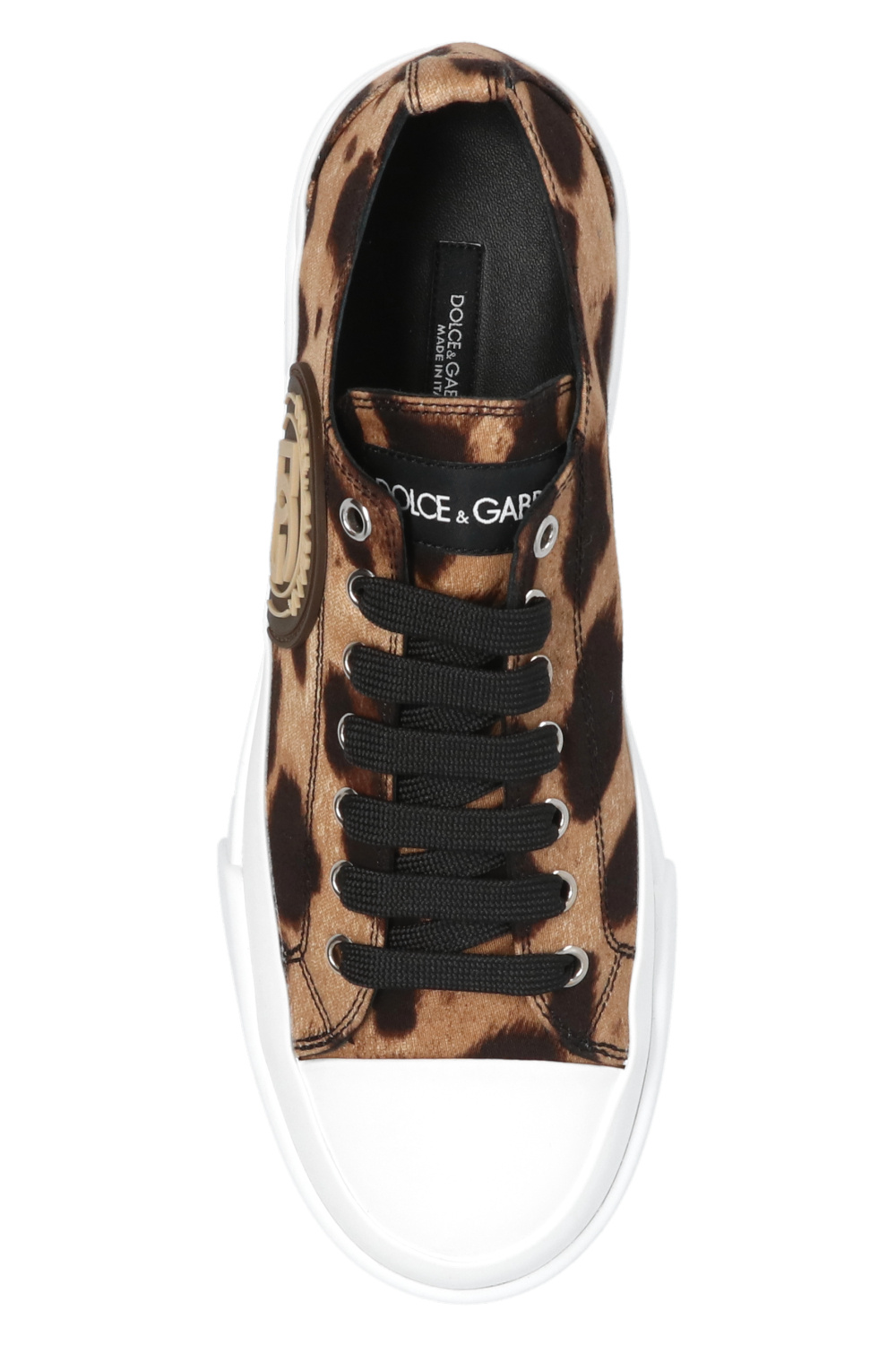 Dolce & Gabbana double-breasted fitted jacket ‘Portofino’ sneakers