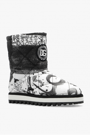 dolce gabbana bejewelled commando sole brogues item Quilted snow boots