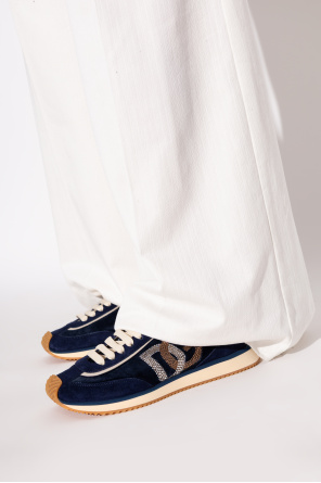 Sports shoes with shimmering appliqués od Dolce & Gabbana