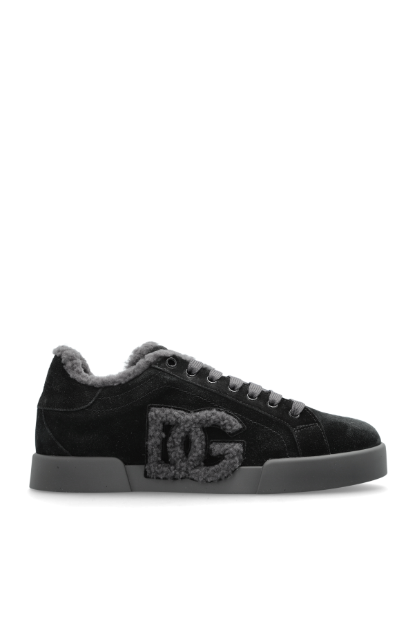 Suede sports shoes od Dolce & Gabbana