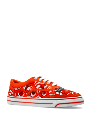 Dolce & Gabbana ‘Sailing’ sports shoes with ‘Majolica’ print