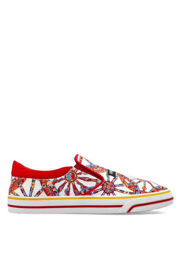 'DG Sailing' shoes with 'Carretto' print od Dolce & Gabbana