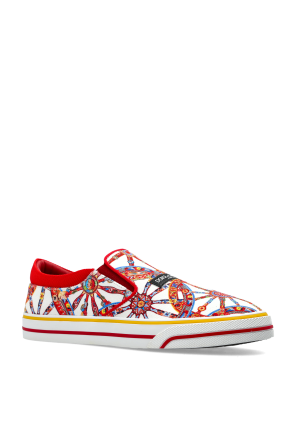 Dolce & Gabbana 'DG Sailing' shoes with 'Carretto' print