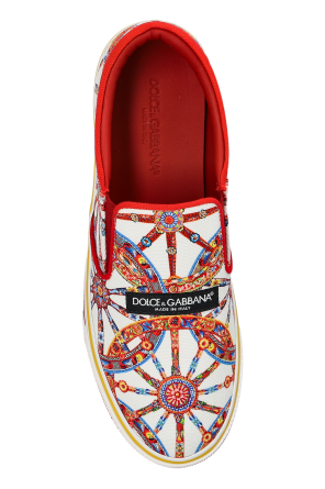 Dolce & Gabbana 'DG Sailing' shoes with 'Carretto' print