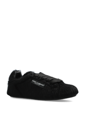 Dolce & Gabbana Fur Sneakers