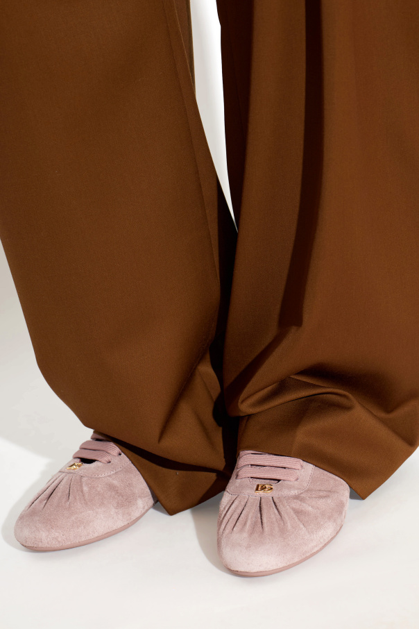 Dolce & Gabbana Suede sports shoes `Ginnica`