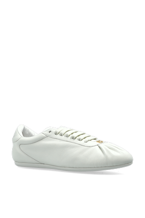 Dolce & Gabbana Leather Logo-Appliqué Low Top Sneakers