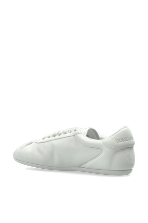 Dolce & Gabbana Leather Logo-Appliqué Low Top Sneakers