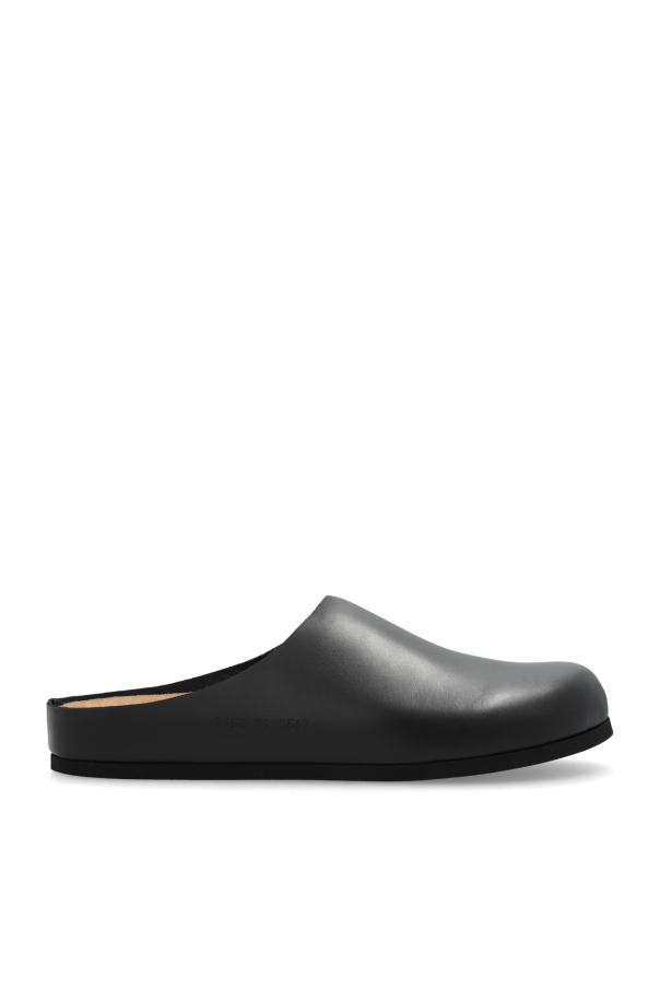 Common Projects Leather slides Clog