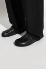 Common Projects BLACK Leather slides Clog