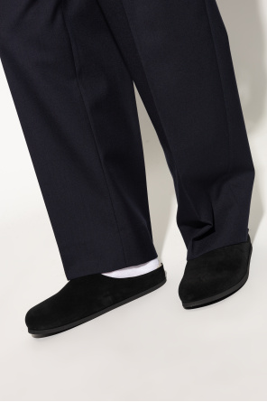 Chanclas de cuero clog od Common Projects