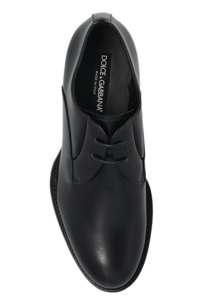 Dolce & Gabbana Leather Women's Derby Shoes Dolce & Gabbana