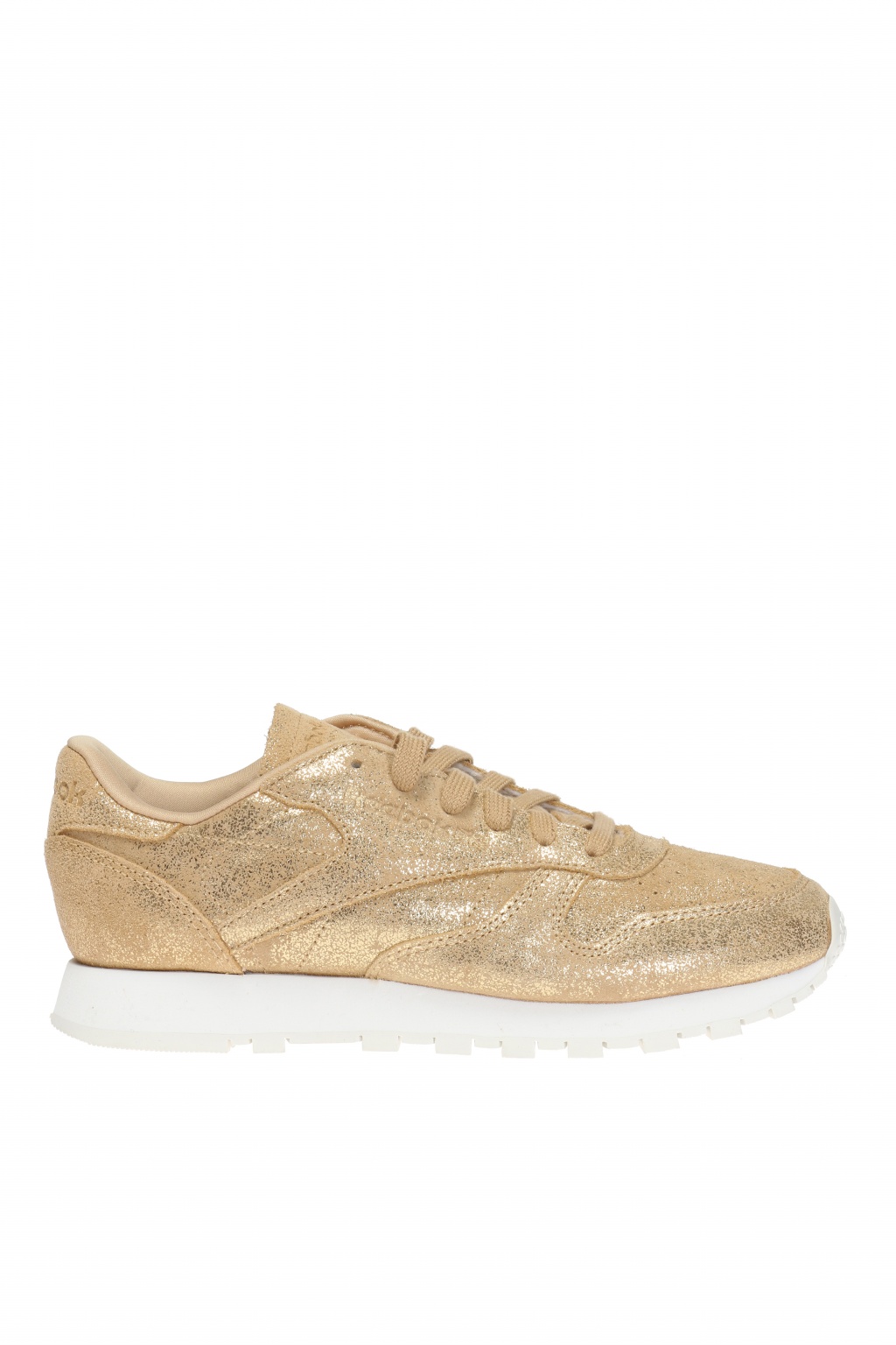 reebok classic leather shimmer gold