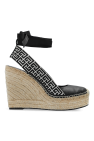 Balmain ‘Alex Monogram’ wedge espadrilles