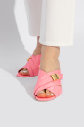 Balmain PINK ‘Uma’ heeled mules
